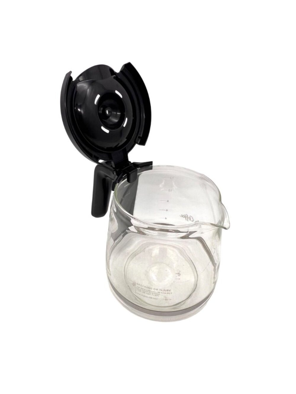 Mr. Coffee Replacement 12-Cup Glass Carafe With Black Handle For Coffee Makers - Picture 7 of 9